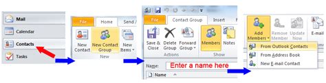 5 Ways to Separate Outlook Groups in Excel