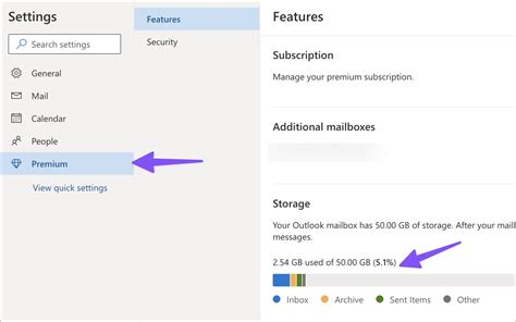 Outlook Mail Storage Mac