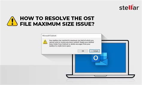 Outlook Maximum Size