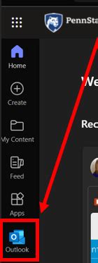 Penn State Outlook Email