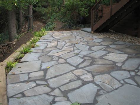 outside stone flooring