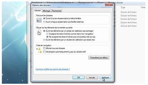 Comment ouvrir des fichiers / dossiers en un seul clic sous Windows