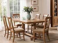76" EXTENDABLE OVAL DINING TABLE WITH 6 CHAIRS Furniture MW