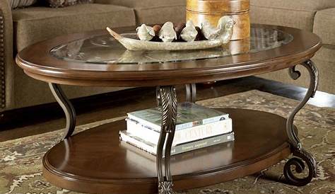 Chasca Glass Top Brown Oval Coffee Table Living Room Pinterest