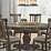 Extendable Oval Pedestal Dining Table with 12in Butterfly Leaf