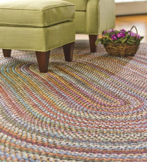 oval braided rugs clearance