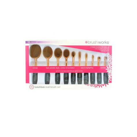 Oval Brush Set