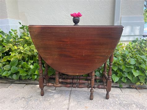 Oval Dining Table Drop Leaf