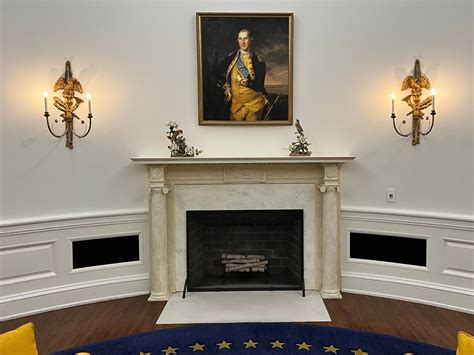 Oval Office Fireplace