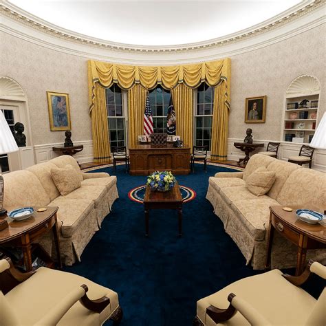 What The Oval Office Looks Like Empty Gizmodo Australia