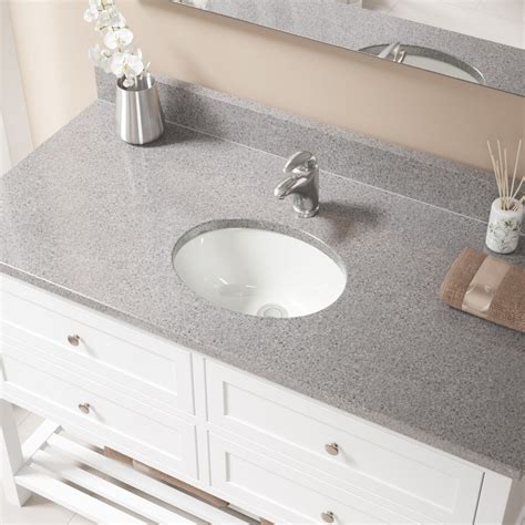 Oval Undermount Bathroom Sink With Overflow