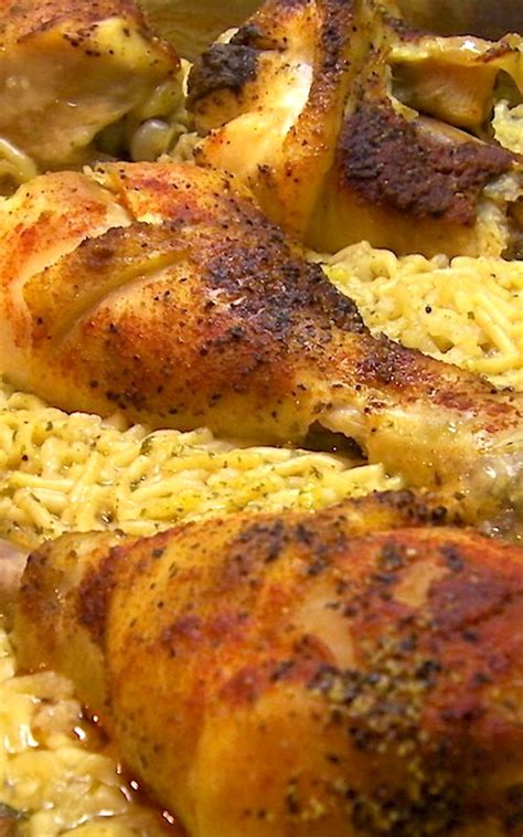 oven baked chicken and rice a roni