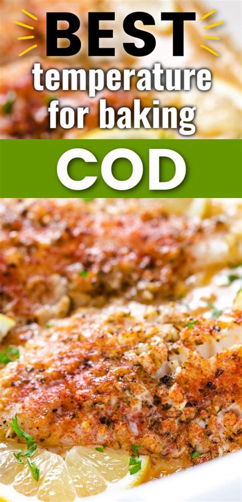 Oven Baked Cod Time And Temp