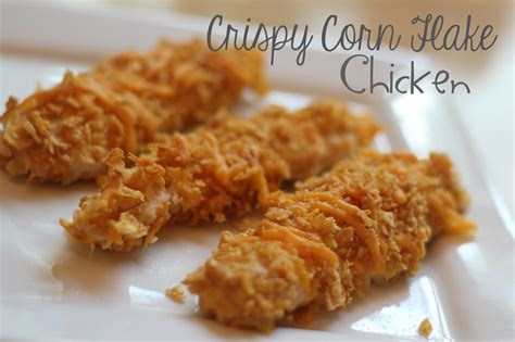 oven fried chicken recipe using corn flakes