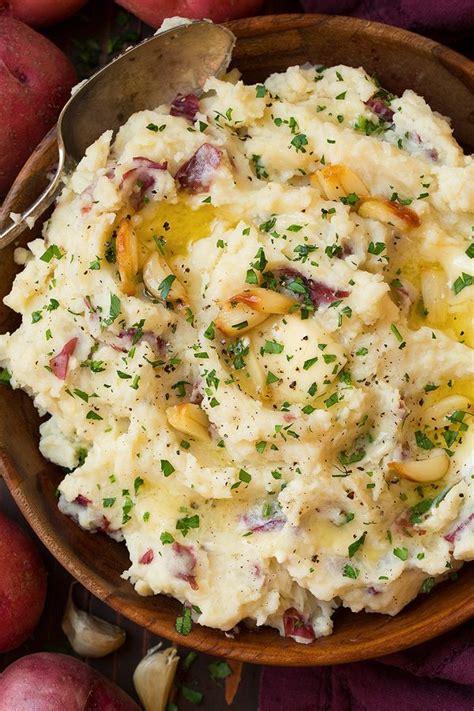 Oven Roasted Garlic Mashed Potatoes
