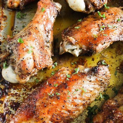 Oven Roasted Turkey Wings