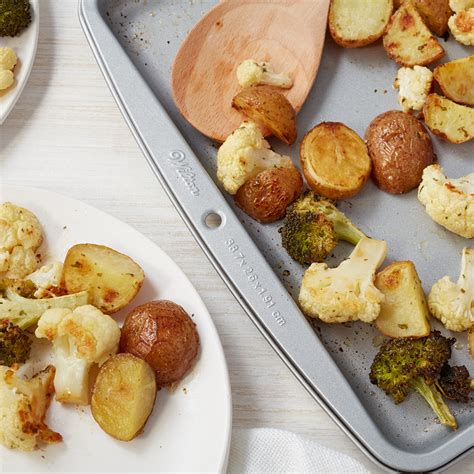 Oven Roasted Vegetables With Ranch Dressing