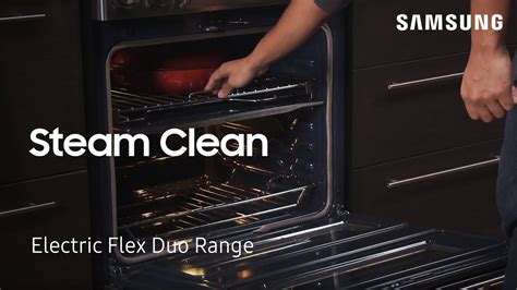 Oven Steam Clean Function