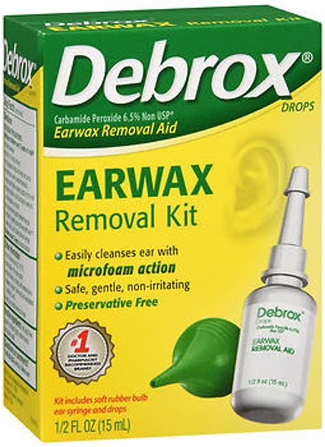 Debrox Earwax Removal Kit (0.5 fl oz) from CVS Pharmacy® Instacart