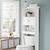 over the toilet etagere cabinet
