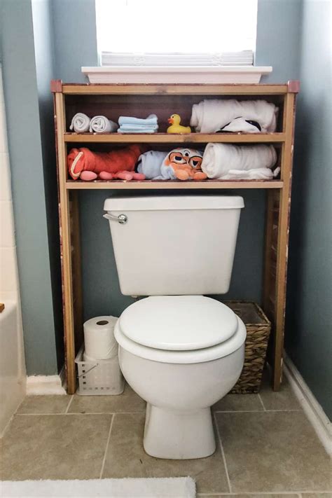 Over The Toilet Storage Ideas Diy