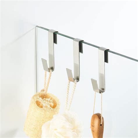 Over Shower Glass Hooks