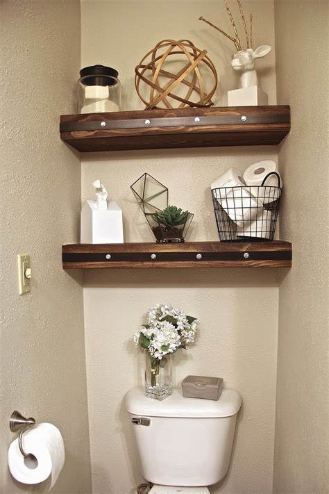 Over The Toilet Storage Ideas Pinterest