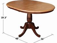 Lark Manor Overbay Extendable Rubberwood Solid Wood Dining Table