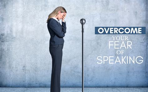 overcoming fear speech