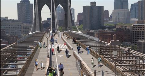 Overcrowded bike path