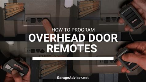 Overhead Door Transmitter Programming