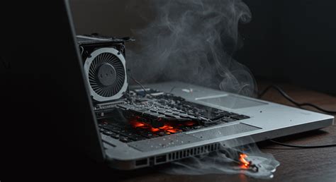 Overheating Laptop Damage