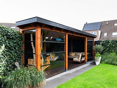 Overkapping Tegen Schutting