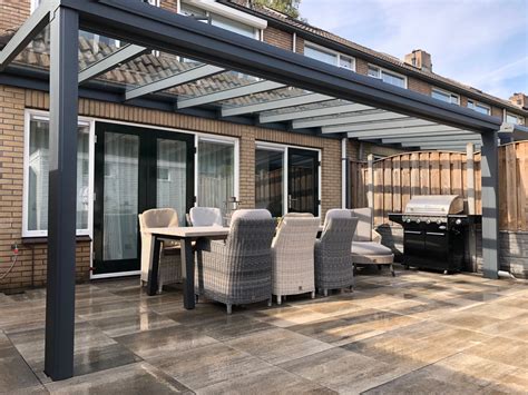 Overkapping Terras Aluminium