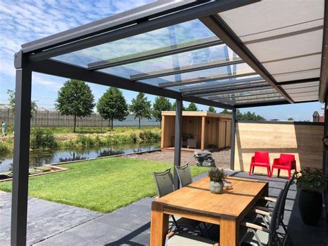 Overkapping Terras Glas