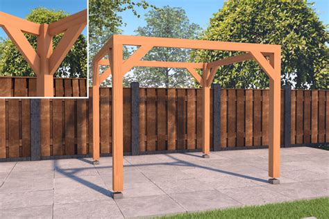 Overkapping Tuin 2X3