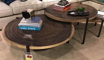 Overlapping Coffee Tables