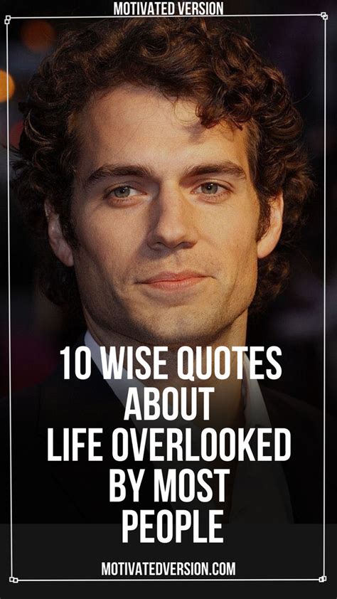 Overlooked Quotes Wisdom