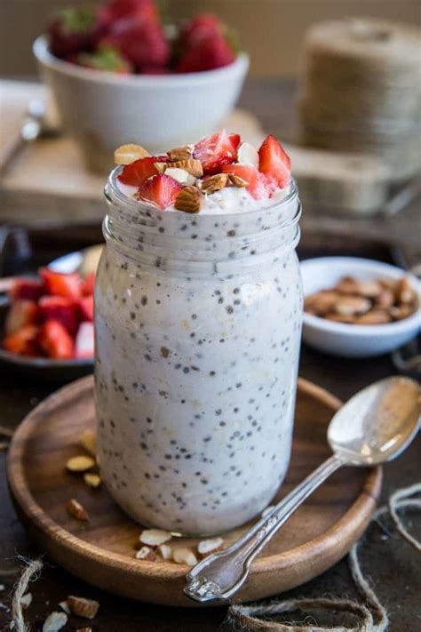 Chia Almond Overnight Oats Cooking LSL
