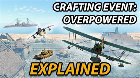 Overpowered Crafting Event