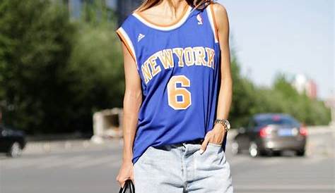 Oversized Basketball Jersey Outfit