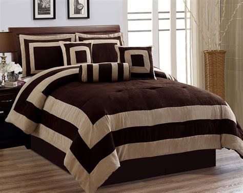 Oversized King Comforter Brown
