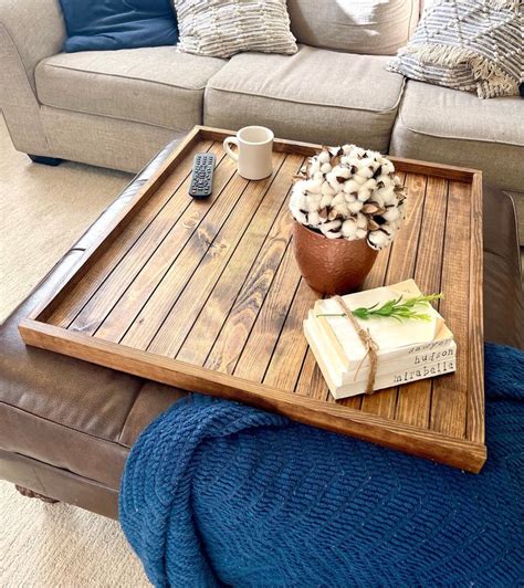 Oversized Tray For Ottoman