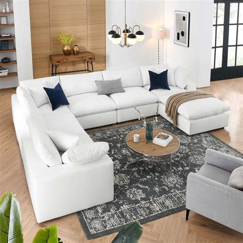 Overstuffed Sectional Sofa Sets