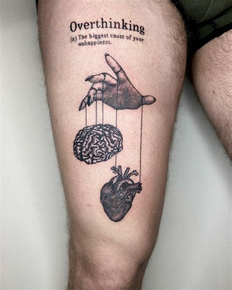 Cool Overthinking Tattoo Design References