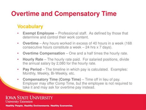 overtime and compensatory time