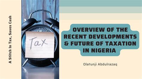 overview of taxation in nigeria