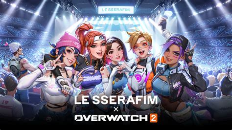 overwatch 2 x le sserafim skin