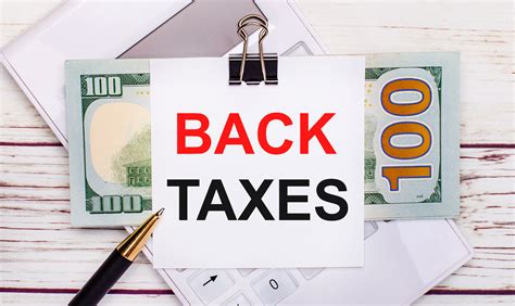 owing irs back taxes settlement