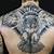 owl back tattoo